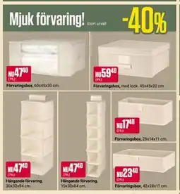 ÖoB Mjuk förvaring! erbjuda