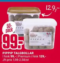 ÖoB PIPPIP TALGBOLLAR erbjuda