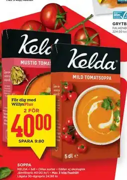 Willys SOPPA, Medlemspris erbjuda