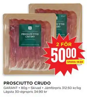 PROSCIUTTO CRUDO