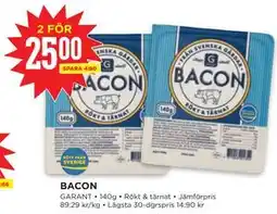Willys BACON erbjuda