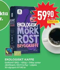 Willys EKOLOGISKT KAFFE erbjuda