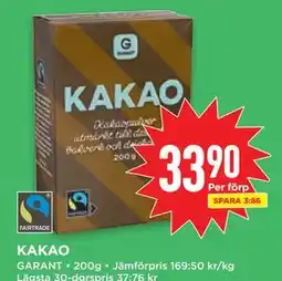 Willys KAKAO erbjuda