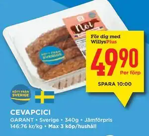 CEVAPCICI, Medlemspris