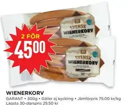 Willys WIENERKORV erbjuda
