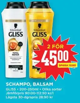 Willys SCHAMPO, BALSAM erbjuda