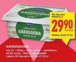 Willys Hemma GÅRDSGODA, Medlemspris erbjuda