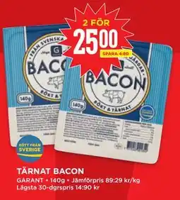 Willys Hemma TÄRNAT BACON erbjuda