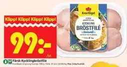 ICA Kvantum Färsk Kycklingbröstfilé erbjuda