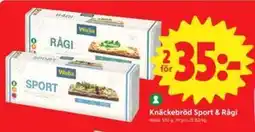 ICA Nära Knäckebröd Sport & Rågi erbjuda