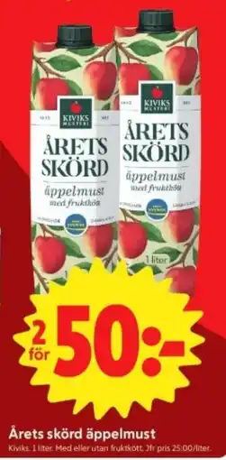 ICA Nära Årets skörd äppelmust erbjuda