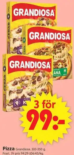 ICA Supermarket Pizza erbjuda