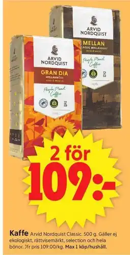 ICA Supermarket Kaffe erbjuda