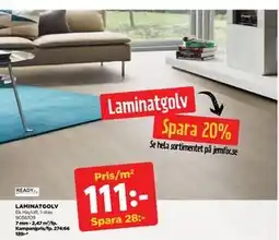 Jem&Fix LAMINATGOLV erbjuda