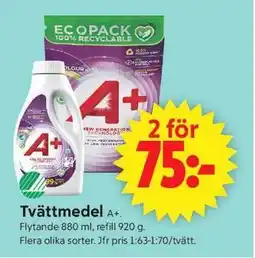 ICA Supermarket Tvättmedel erbjuda