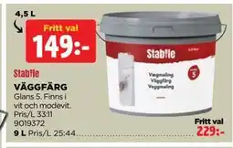 Jem&Fix VÄGGFÄRG erbjuda