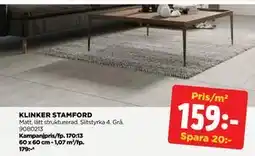Jem&Fix KLINKER STAMFORD erbjuda
