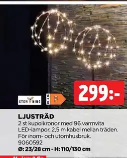Jem&Fix LJUSTRÄD erbjuda
