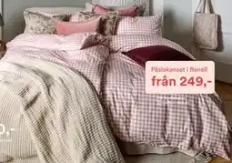 Hemtex Påslakanset i flanell erbjuda