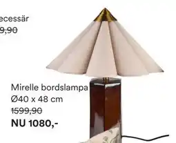 Hemtex Mirelle bordslampa erbjuda