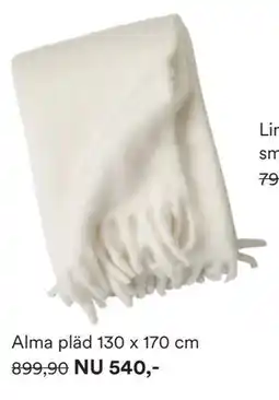 Hemtex Alma pläd erbjuda
