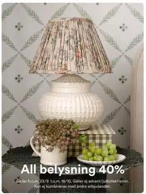 All belysning