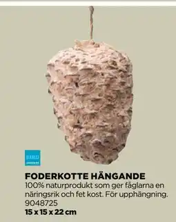 Jem&Fix FODERKOTTE HÄNGANDE erbjuda