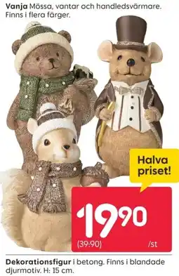 Rusta Vanja Mössa, vantare och handledsvärmare erbjuda