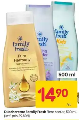 Rusta Family Fresh Duschcreme erbjuda