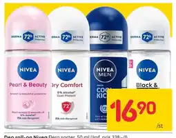 Rusta Nivea deo roll-on flera sorter erbjuda