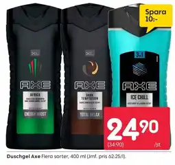 Rusta Axe duschgel flera sorter erbjuda