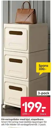 Rusta Förvaringslådor med hjul erbjuda