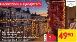 Rusta Decoration LED ljussystem erbjuda