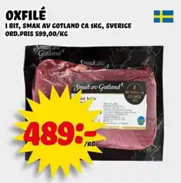 Nelins Oxfile erbjuda