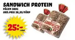 Nelins Vegan protein sandwich erbjuda