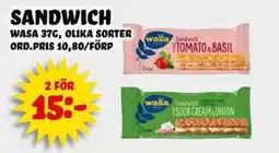 Nelins Wasa sandwich erbjuda