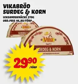Nelins Vira vikabröd surdeg & korn erbjuda