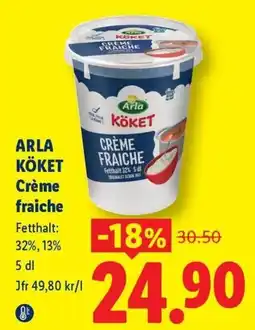 Lidl Arla köket crème fraiche erbjuda