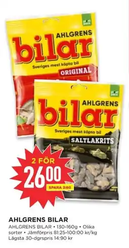 Willys Ahlgrens bilar erbjuda