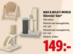 Lidl Max & mila's world klösträd/-klot* erbjuda