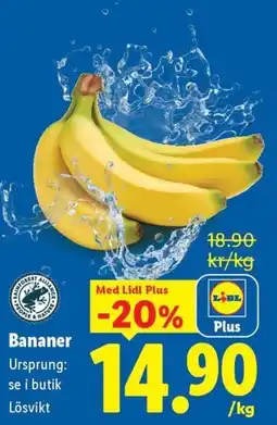 Lidl Banoner erbjuda