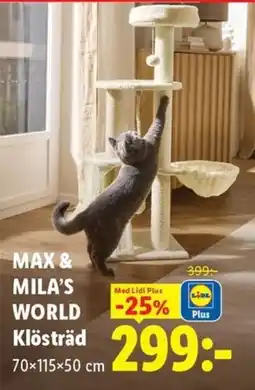 Lidl Max & Mila's World Klosträd erbjuda