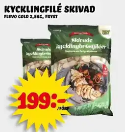 Nelins Flevo Gold kycklingfilé skivad erbjuda