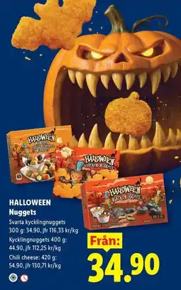 Lidl Halloween Nuggets erbjuda