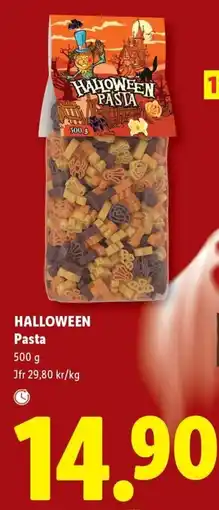 Lidl Halloween Pasta erbjuda