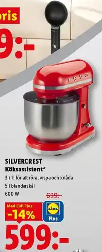 Lidl Silvercrest köksassistent erbjuda
