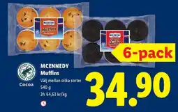Lidl Mcennedy Muffins erbjuda