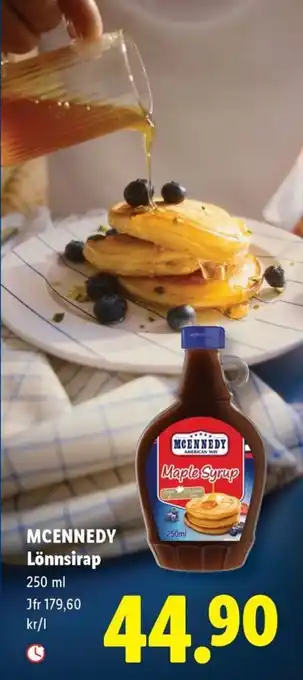 Mcennedy lönnsirap