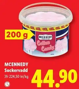 Lidl Mcennedy sockervadd erbjuda