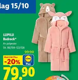 Lidl Lupilu Badrock erbjuda